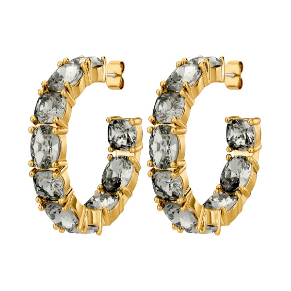 Dyrberg Kern Gretia Gold Earrings - Grey